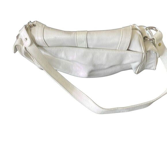 Max, New York, classy white shoulder bag. - Picture 2 of 6